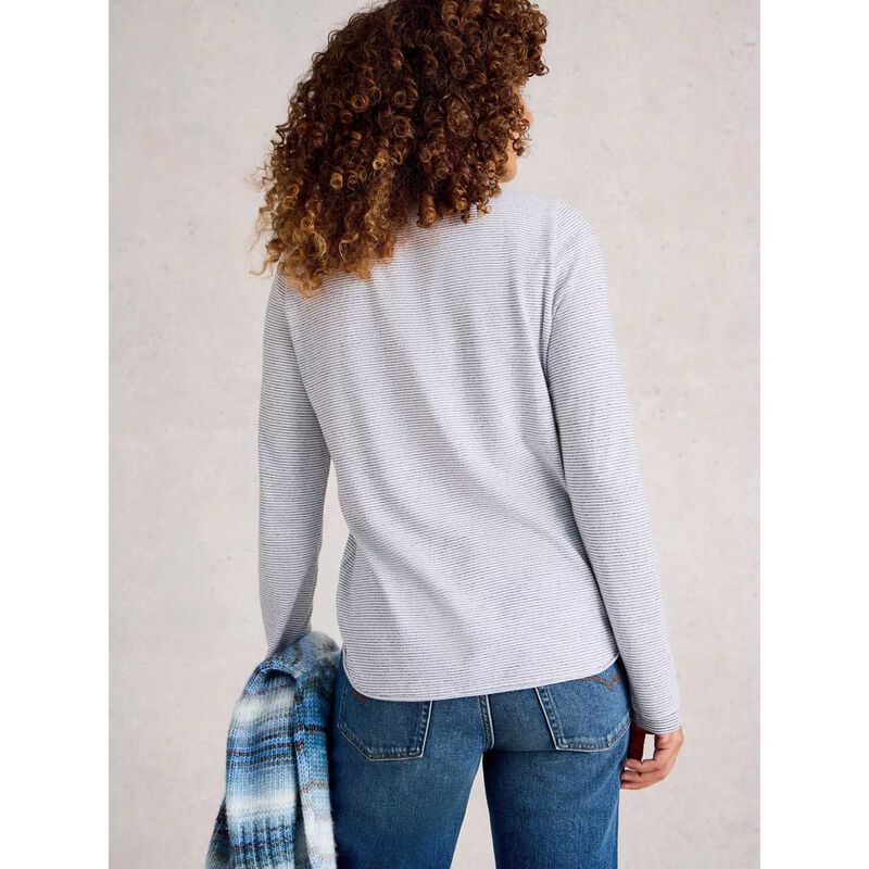 White Stuff Clara Ls Sparkle Tee image number 1